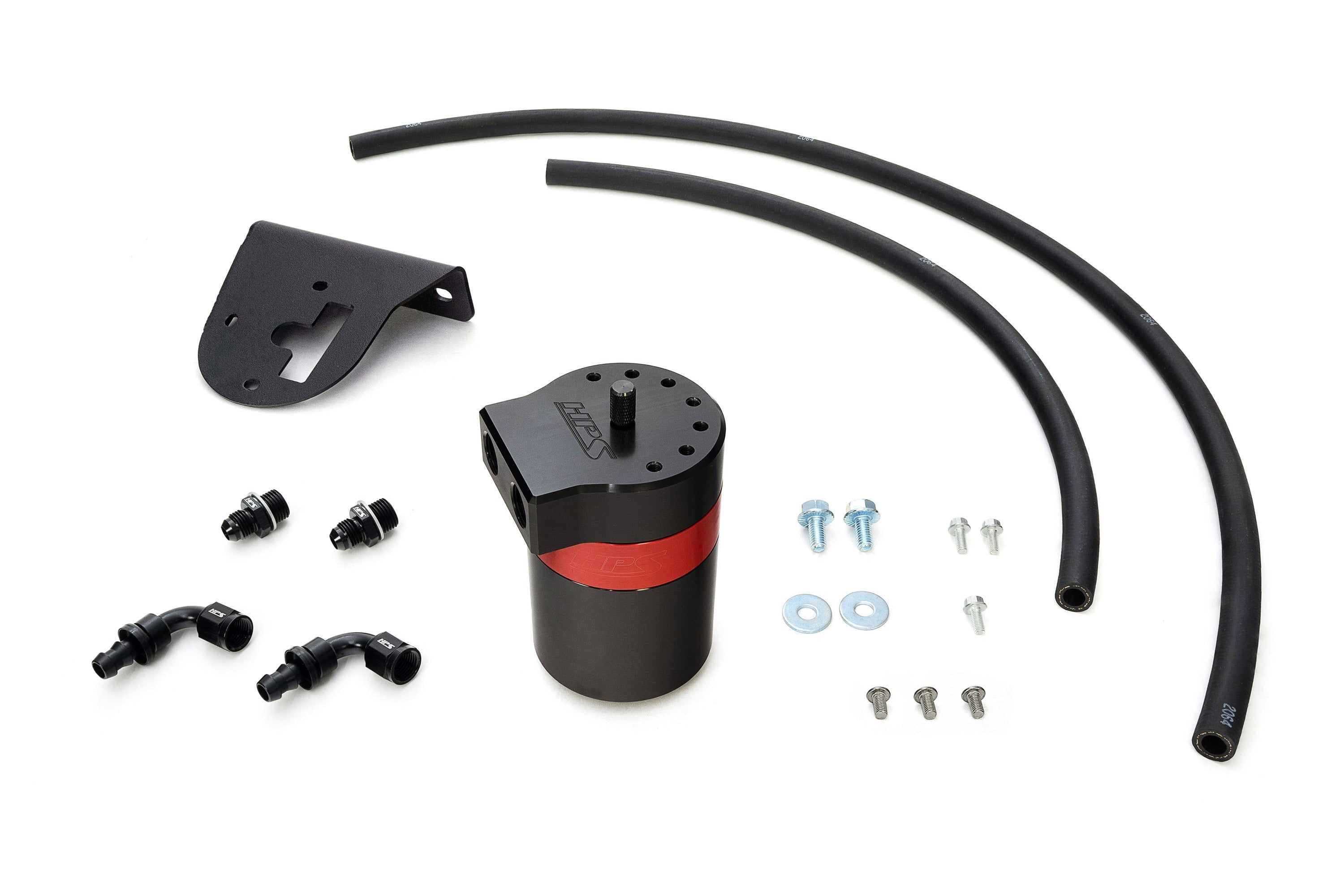 HPS Aluminum Oil Catch Can Kit 2003-2009 Lexus GX470 4.7L V8, 860-019, Open Box