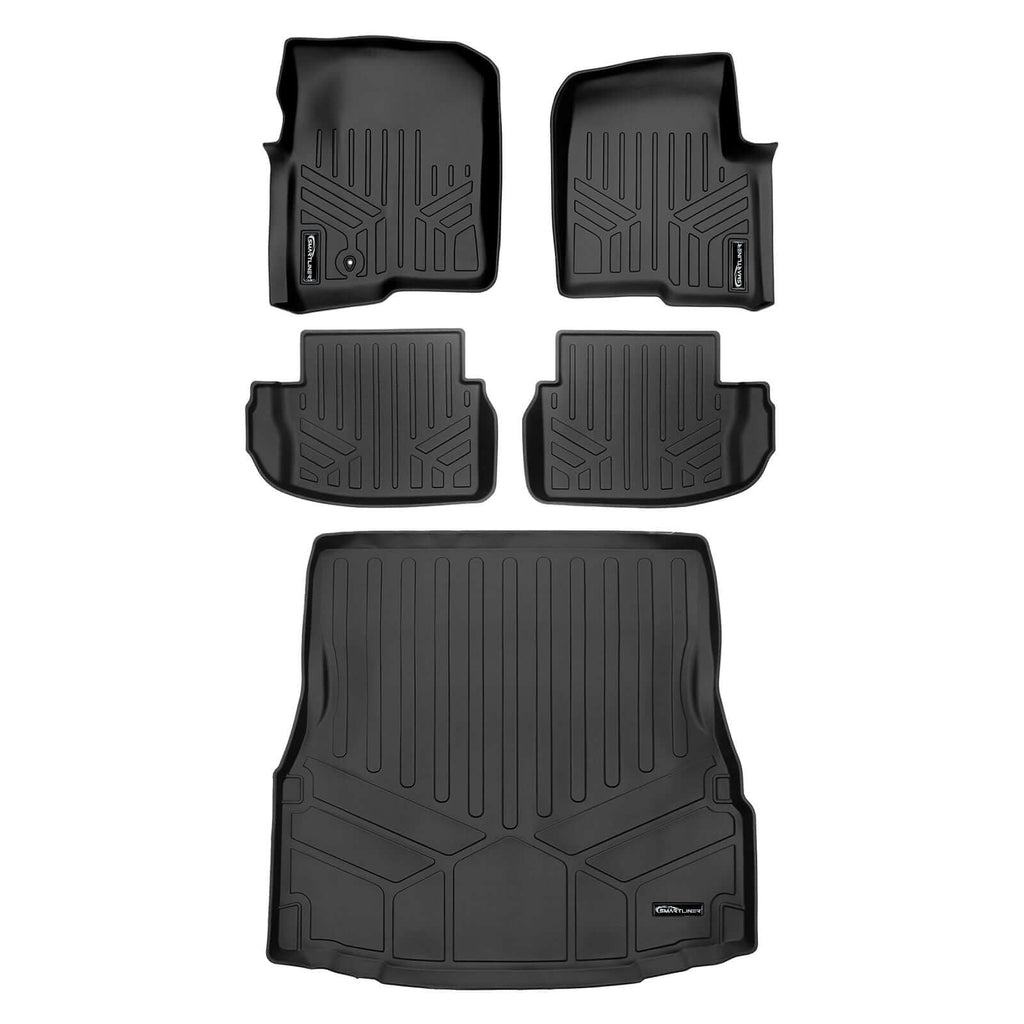SMARTLINER Floor Liners for 2017-2025 Mercedes Benz C-Class (Only Fits Coupe Models)