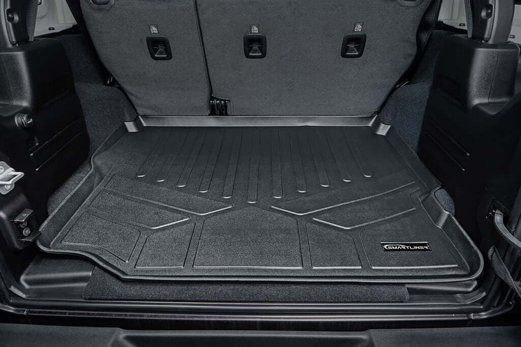 SMARTLINER Floor Liners for JL New Body 2018-2026 Jeep Wrangler Unlimited without Subwoofer (no JK)