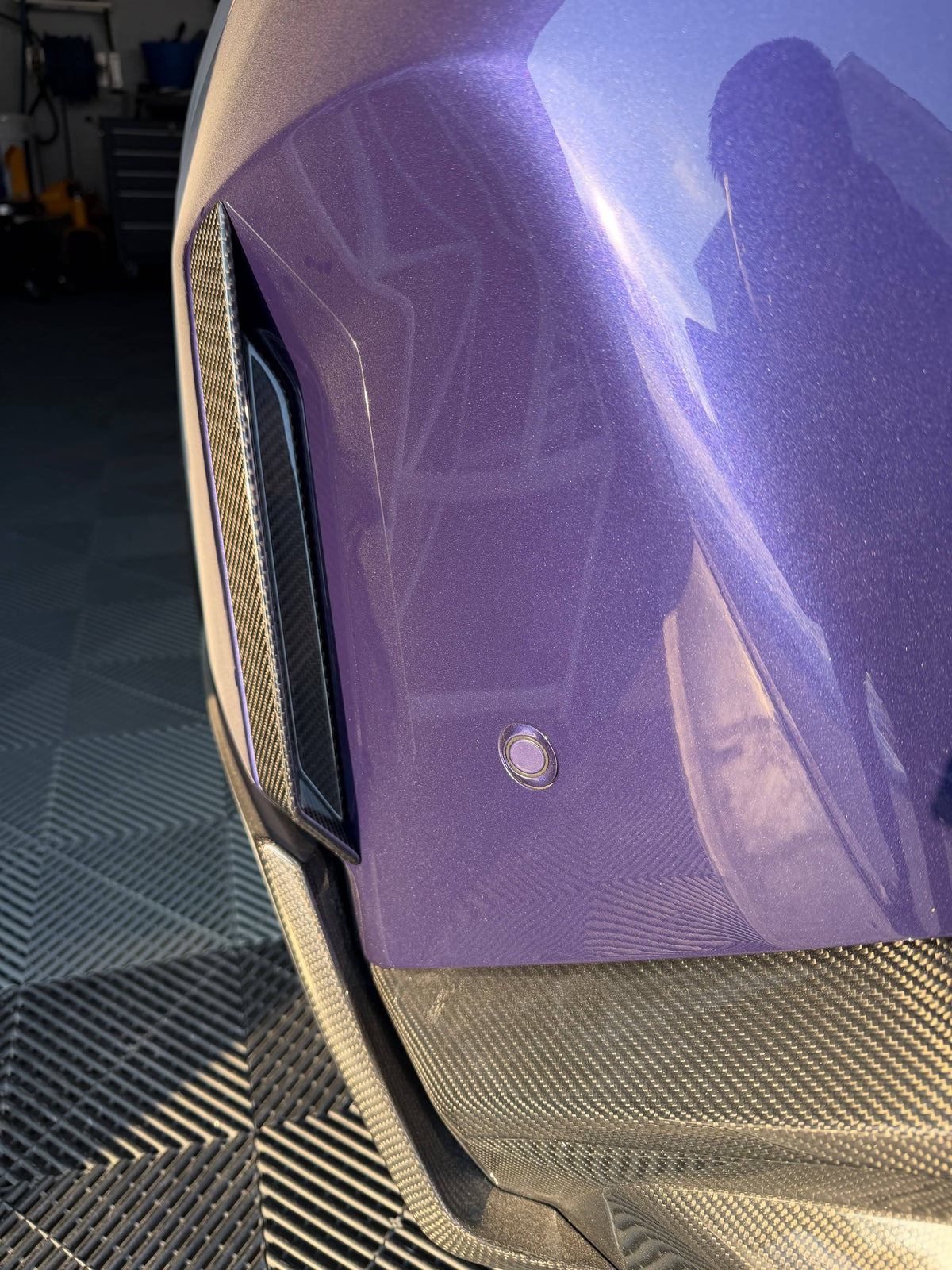 G90/G99 M5 SQ Style Dry Carbon Fiber Reflective Strips Cover Trim