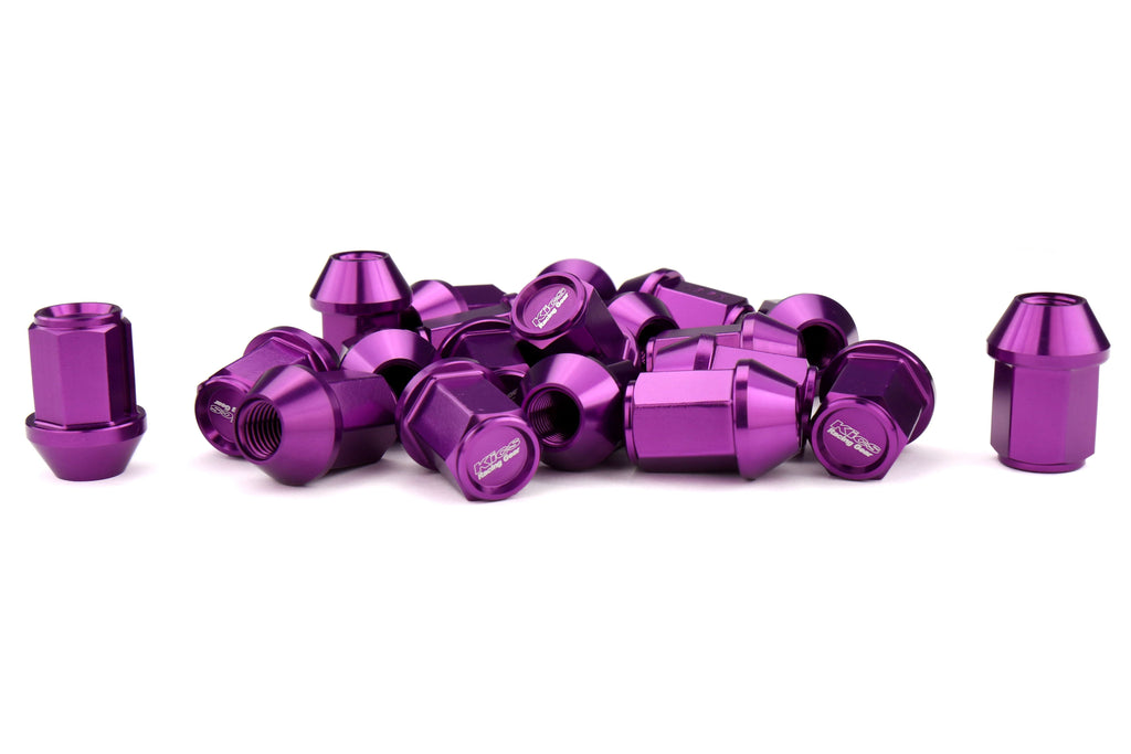 Project Kics Leggdura Racing Lug Nuts Purple M12X1.25 - Universal
