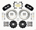 Wilwood AERO4 Rear Kit 14.00 2007-2011 BMW E90 Series w/Lines