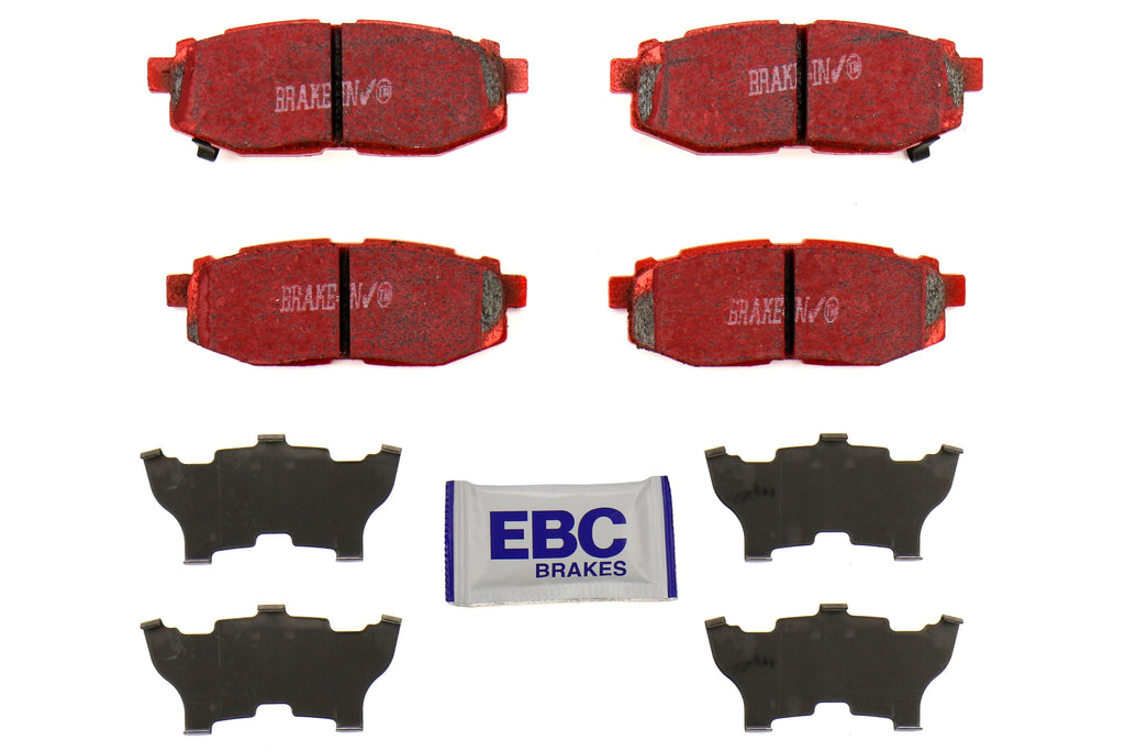 EBC Brakes Redstuff Ceramic Rear Brake Pads - 2013-2026 Subaru BRZ / Toyota GT/GR86 / Scion FR-S (W/ Vented Rear Rotors)