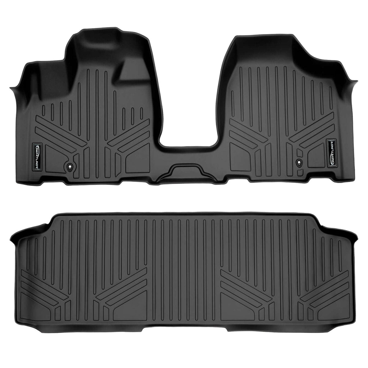 Smart TrimTM Floor Liners For 2013-2020 (2nd Row Bench) and No Super Console