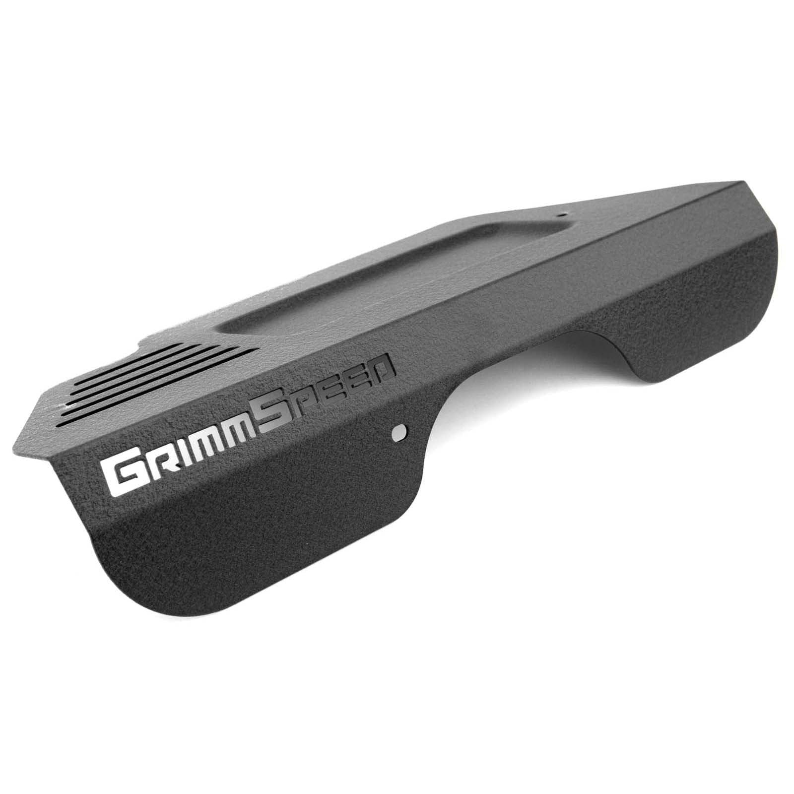 GrimmSpeed Pulley Cover w/ Tool Tray Black - 2013-2021 Scion FR-S / Subaru BRZ / Toyota 86
