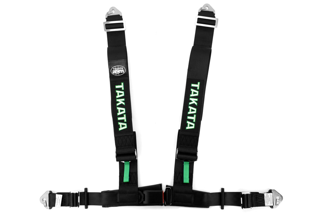 Takata Drift III 4-Point Harness Black Snap-On - Universal