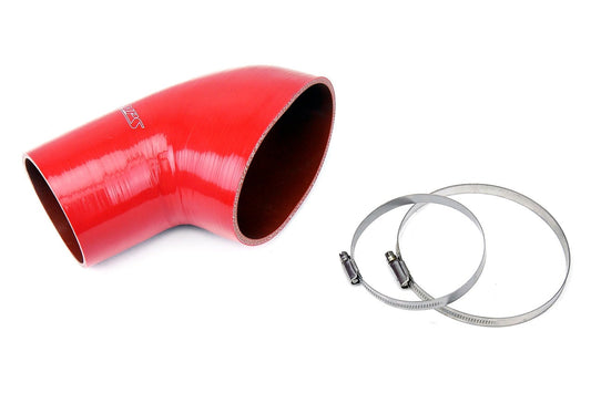 HPS Red Reinforced Silicone Post MAF Air Intake Hose Kit BMW 01-06 E46 M3