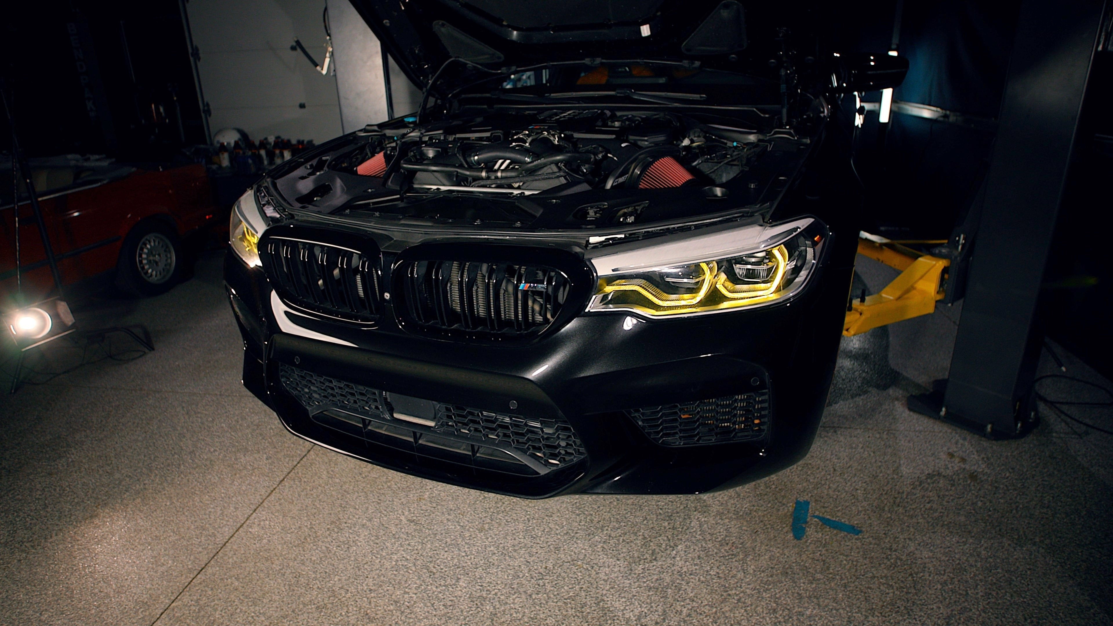 Kies Motorsports Yellow DRL Harness for Headlights BMW F90 M5