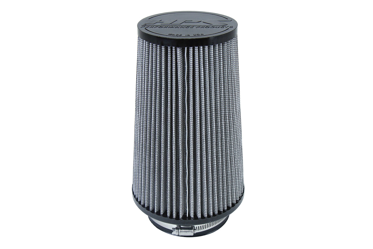 HPS Performance 4" Air Filter, 10.75" Length, 6" Base, 4.5" Top, HPS-4301