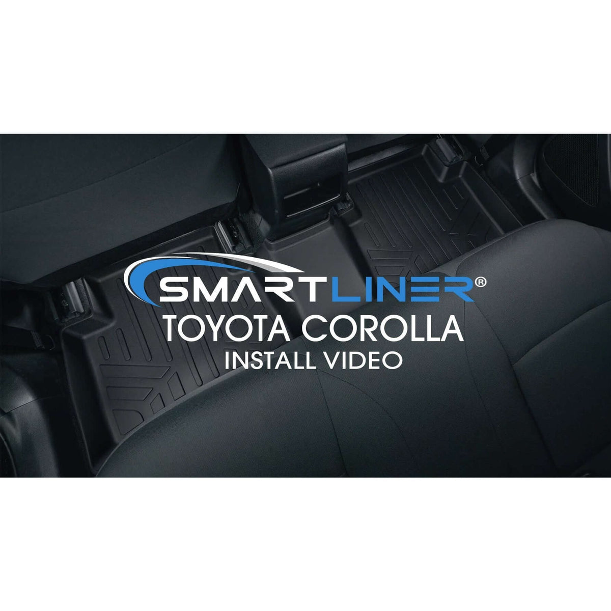 SMARTLINER Floor Liners for 2014-2021 Toyota Corolla Automatic Transmission Hatchback Models