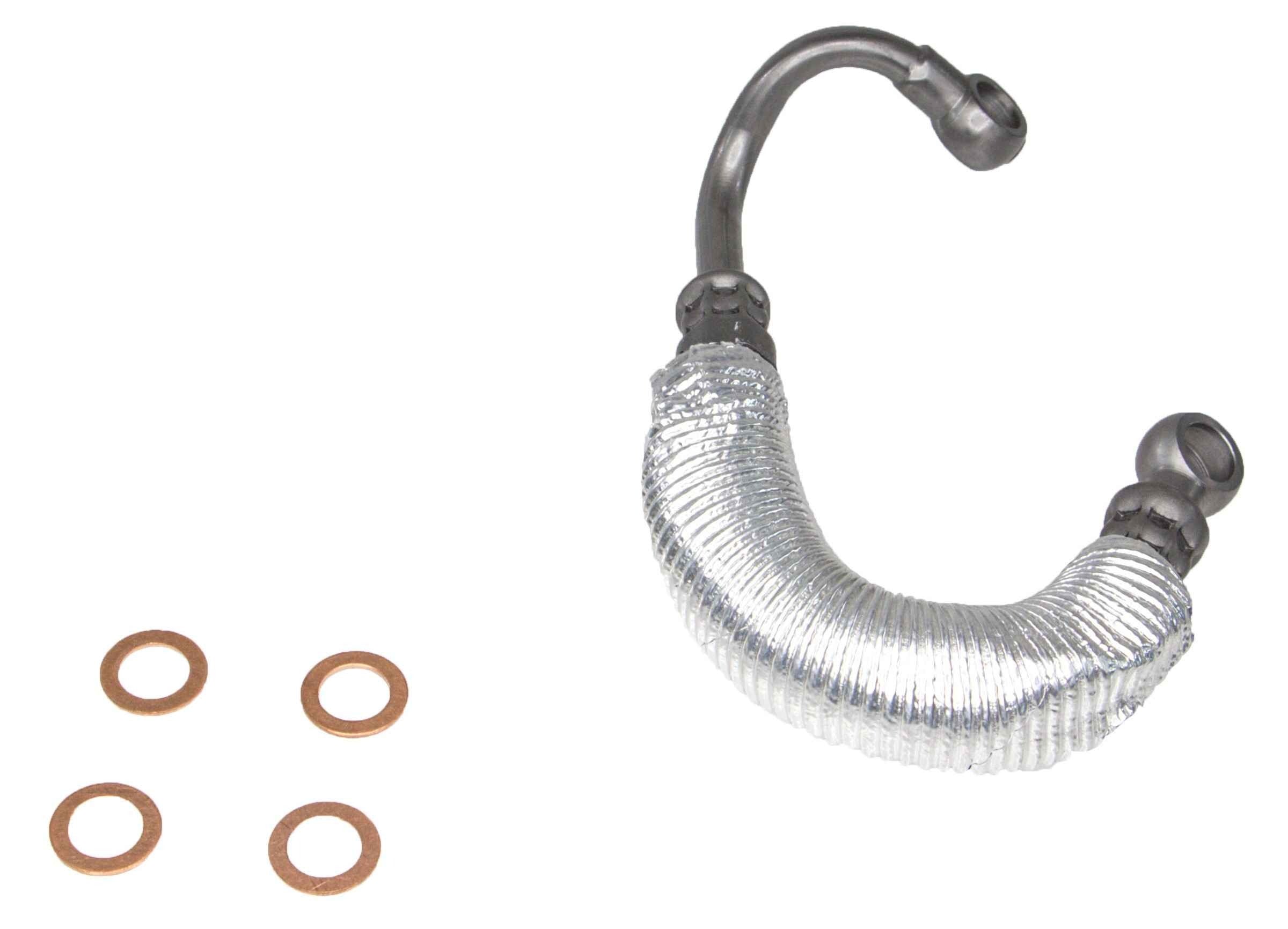 BMW E70 X5 xDrive35d Turbocharger Oil Line - Distribution Piece to Upper Turbocharger 11427795971