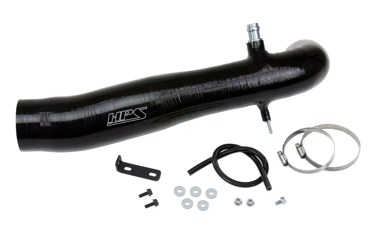 HPS Silicone Air Intake Kit Post MAF Hose 2005-2023 Toyota Tacoma 2.7L 4Cyl, 57-1827