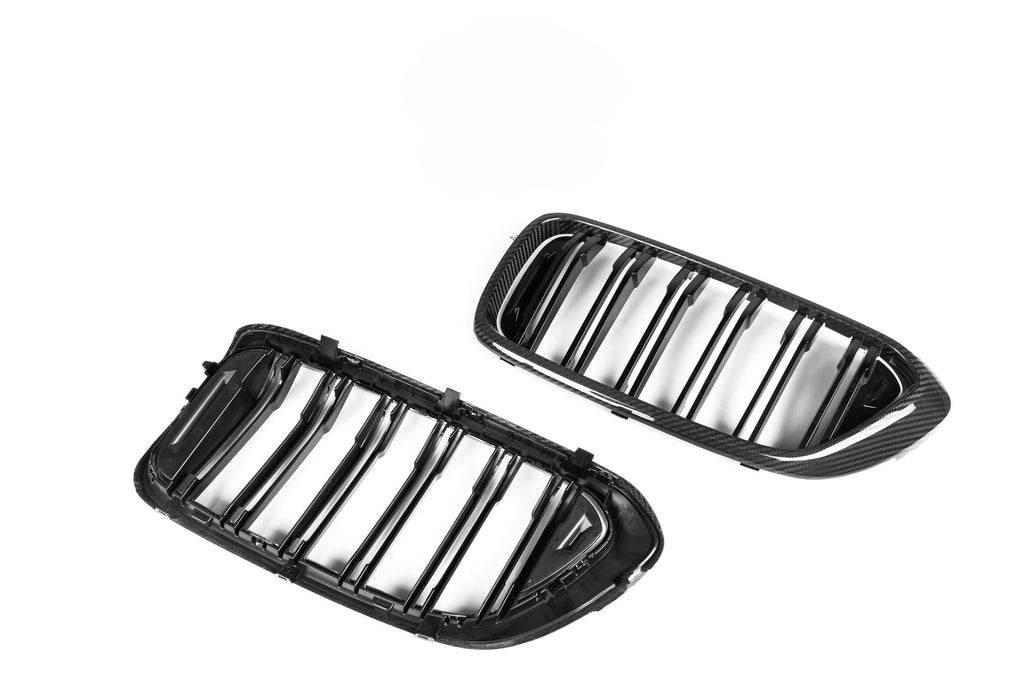 18-20 6GT G32 6 Series G PRE-LCI Double Slat Dry Carbon Grills