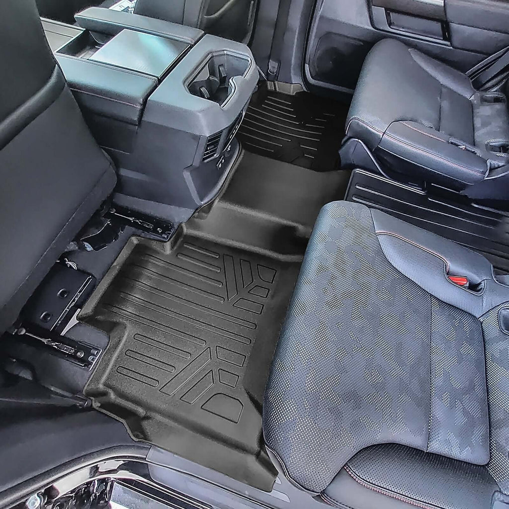 SMARTLINER Floor Liners for 2023-2026 Toyota Sequoia (7 Passenger Model with Center Console)