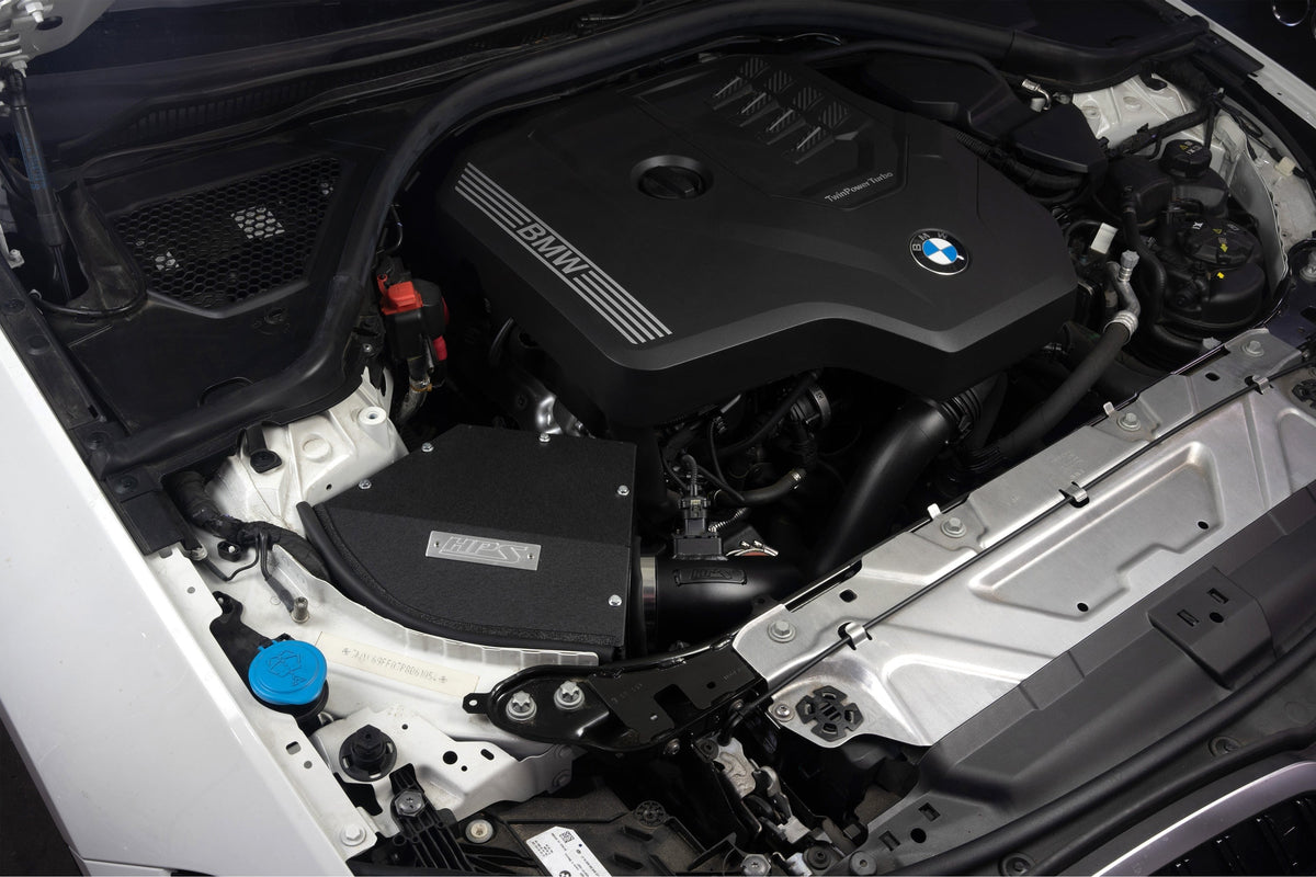 HPS Performance Air Intake Kit with Heat Shield 2022-2025 BMW 230i 2.0L Turbo B48 G42, 827-770