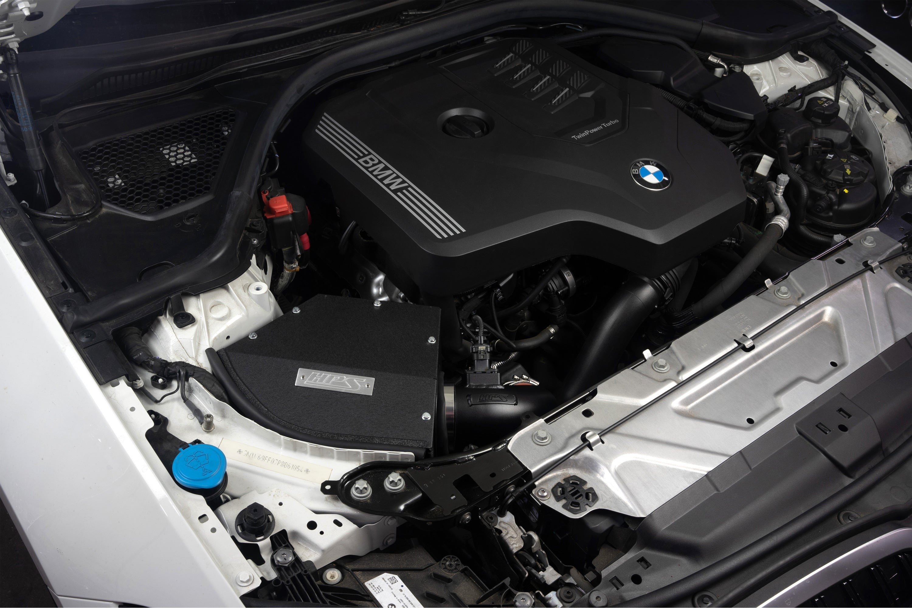 HPS Performance Air Intake Kit with Heat Shield 2022-2025 BMW 230i 2.0L Turbo B48 G42, 827-770
