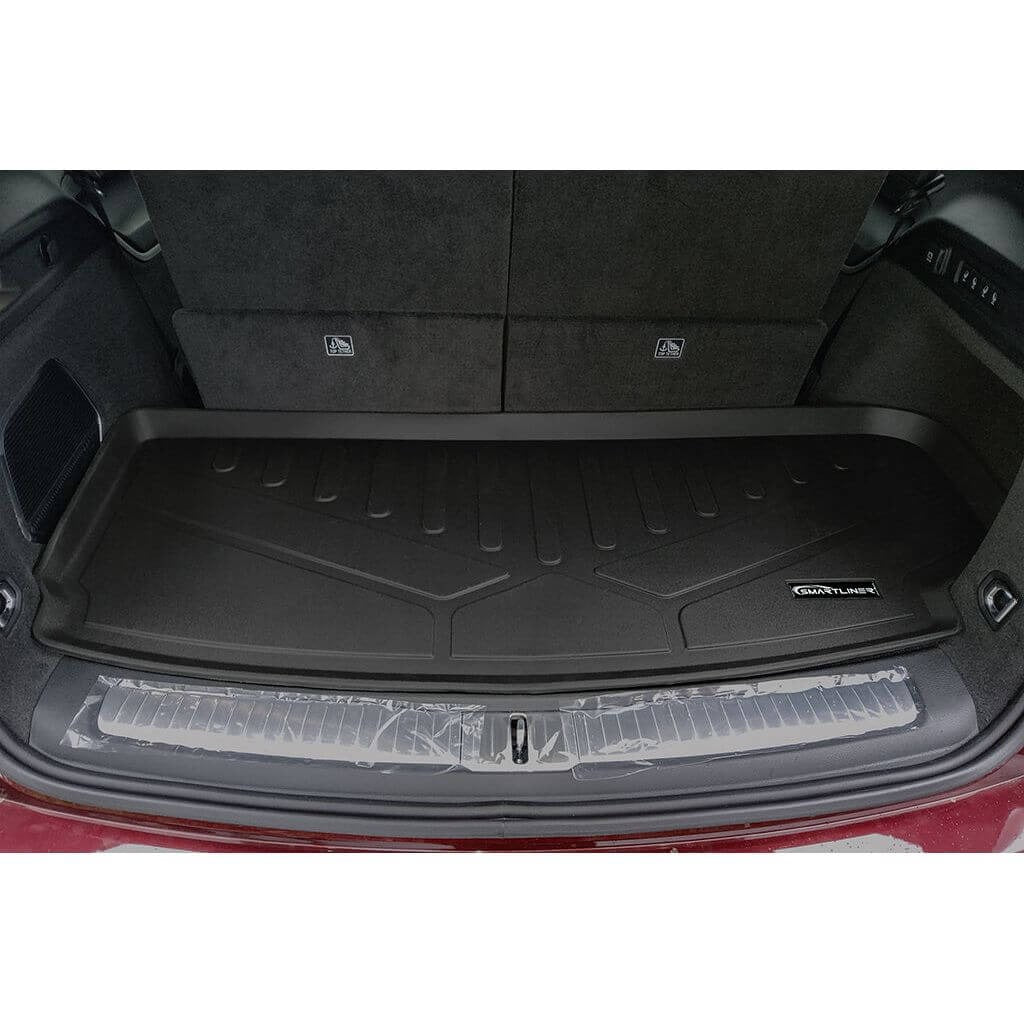 SMARTLINER Floor Liners for 2021-2026 Jeep Grand Cherokee L (2nd Row Bucket) with in between Coverage