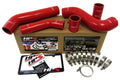 HPS Red Reinforced Silicone Intercooler Hose Kit Mitsubishi Lancer EVO 10 X US-Spec