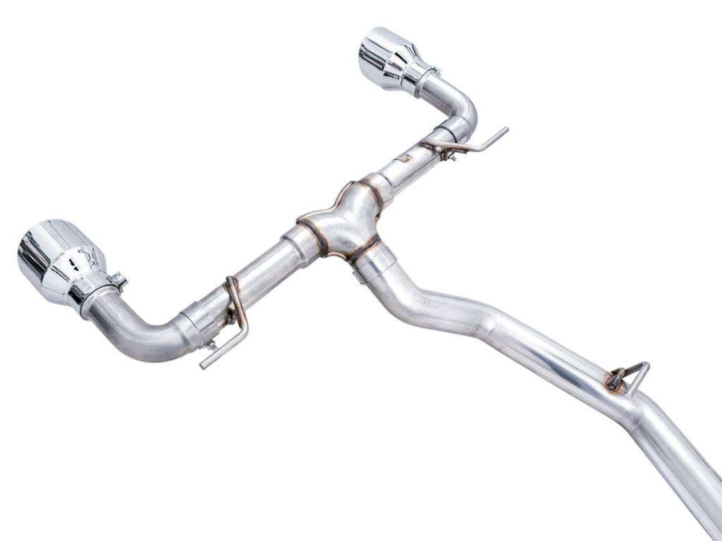 AWE Track Edition Exhaust (Chrome Silver Tips) - 2013-2016 Scion FR-S / 2013-2024 Subaru BRZ / 2017-2020 Toyota 86 / 2022-2024 GR86
