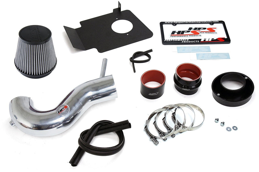 HPS Performance Shortram Air Intake Kit 2005-2010 Chrysler 300C 5.7L V8, Includes Heat Shield, Polish
