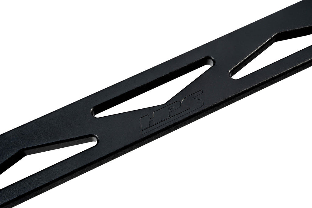 HPS Performance Front Strut Bar 2017-2025 Honda Civic Type R, Black, 42-113WB