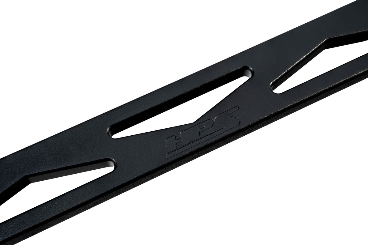 HPS Performance Front Strut Bar 2017-2025 Honda Civic Type R, Black, 42-113WB