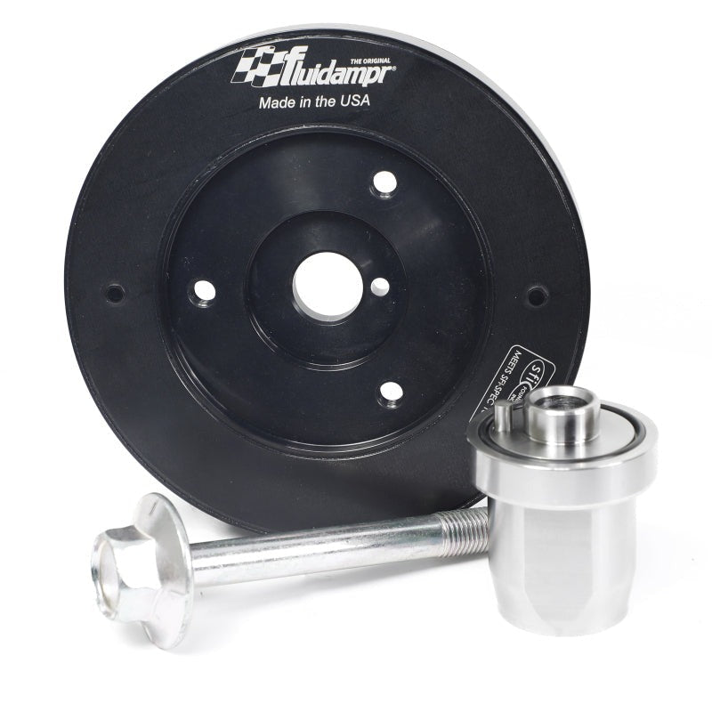 Fluidampr Steel Internally Balanced Damper w/Adapter Kit - 2022-2026 Subaru BRZ / Toyota GR86 (FA24F/FA24D)