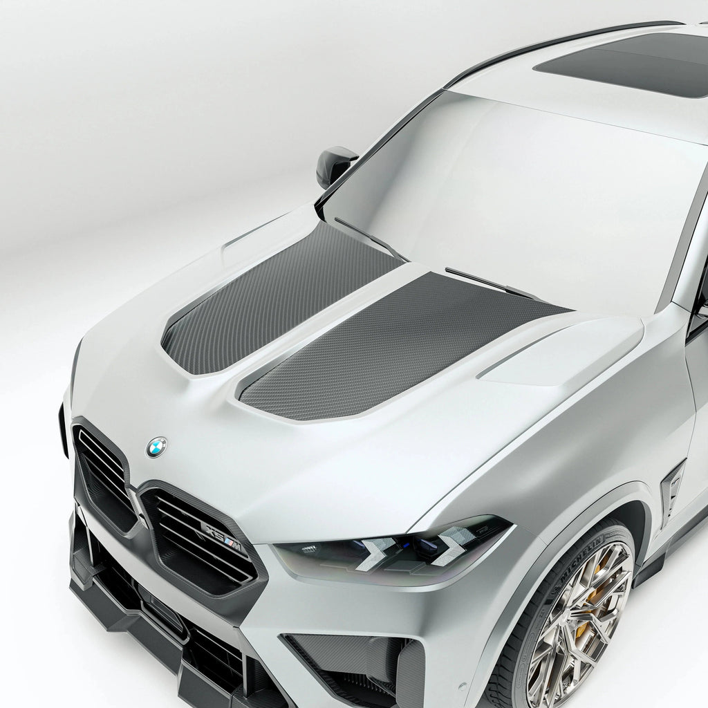 Revozport Carbon Fiber Hood for BMW X5M F95 X6M F96 LCI (2023+)