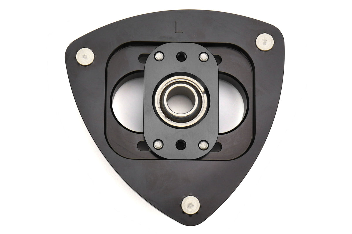 Verus Engineering Front Camber Plate Kit Black - 2013-2021 Scion FRS / Subaru BRZ / Toyota 86
