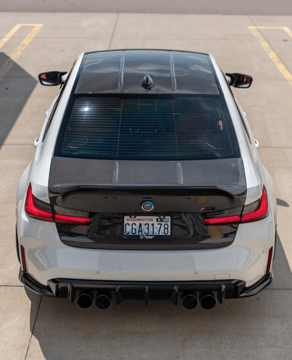 G8X Dry Carbon Fiber CSL Style Trunk