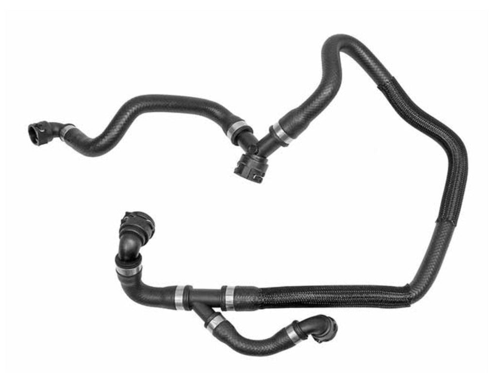 BMW E70 X5 Coolant Water Hose 4 Way By Vaico 17127537109 (3.0Liter Only)