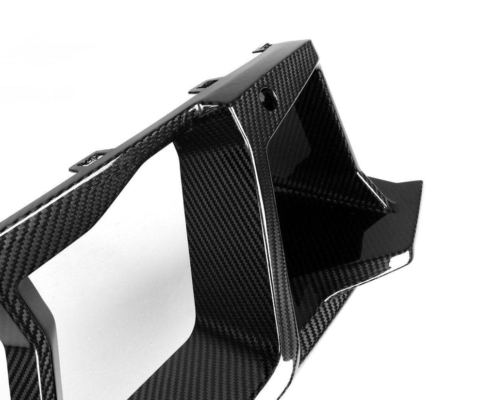 G87 SQ Dry Carbon Fiber Center Bumper Trim