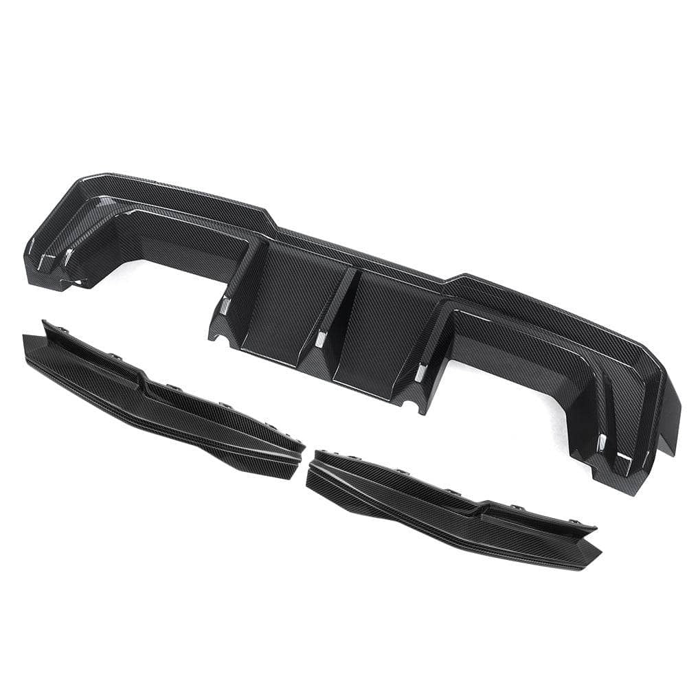 G8X SQ-B Style Dry Carbon Fiber Rear Diffuser Set