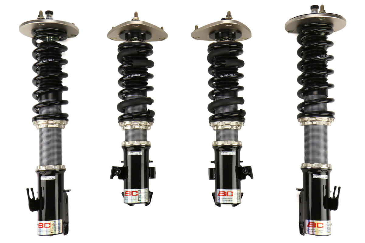 BC Racing BR Coilovers Extreme Low w/ Default Springs (16K Front / 16K Rear) - 2013-2016 Scion FR-S / 2013-2020 Subaru BRZ / 2017-2020 Toyota 86