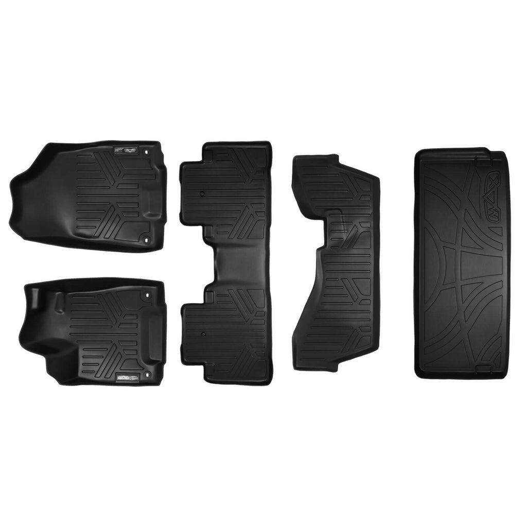 SMARTLINER Floor Liners for 2014-2020 Acura MDX (2nd Row Bench) (No Hybrid)