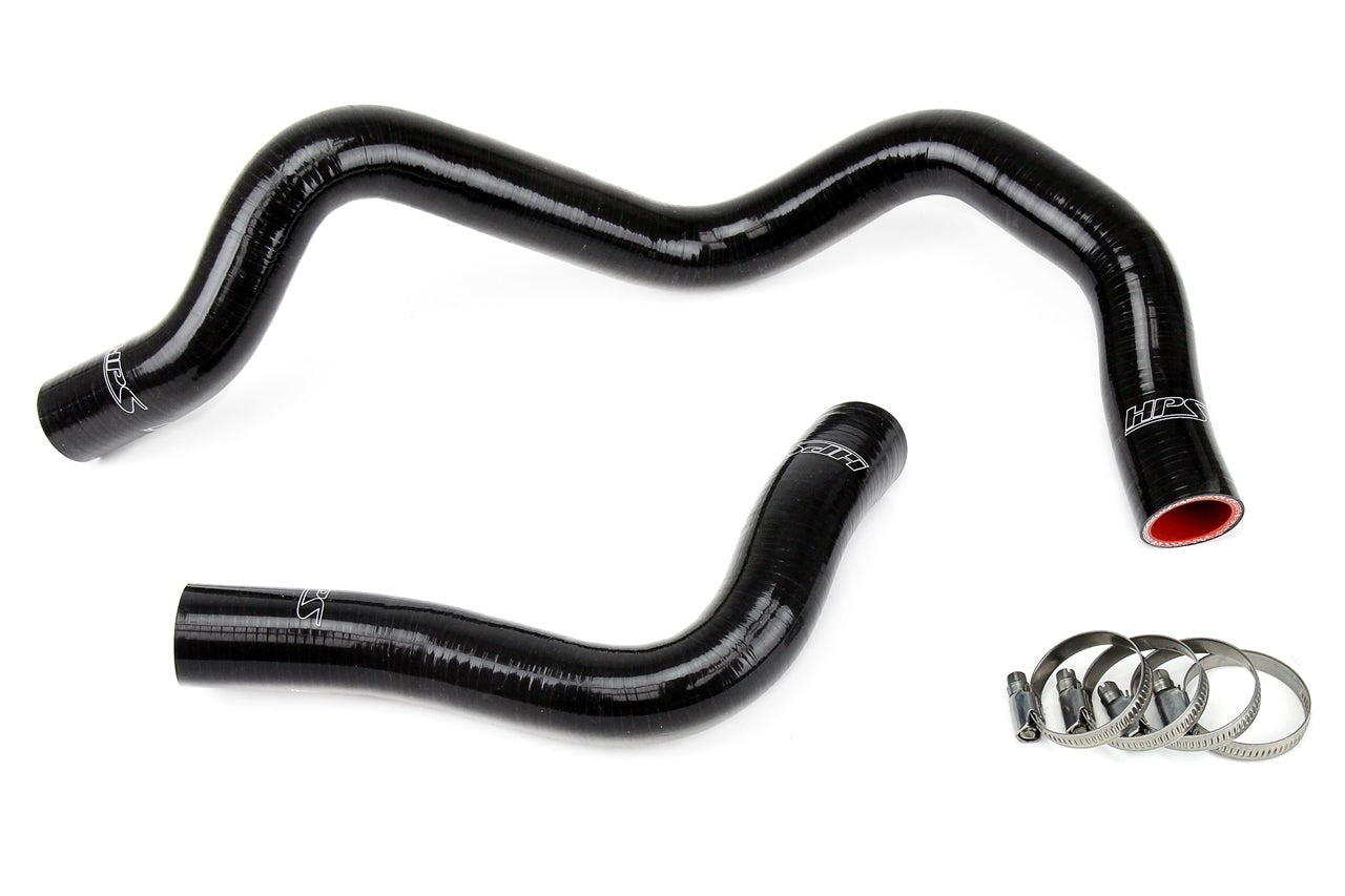 HPS Silicone Radiator Coolant Hose Kit 1999-2005 Mazda Miata NB, Black, 57-1031-BLK