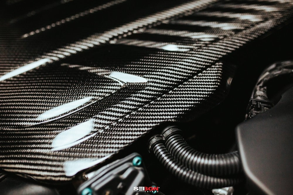 Seibon Carbon Fiber Engine Cover - 2020+ A90 Supra