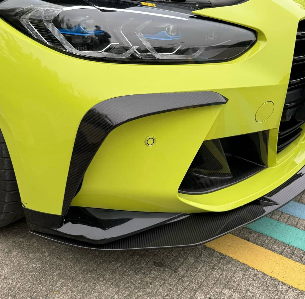 G8X Dry Carbon Fiber Front Bumper Trim