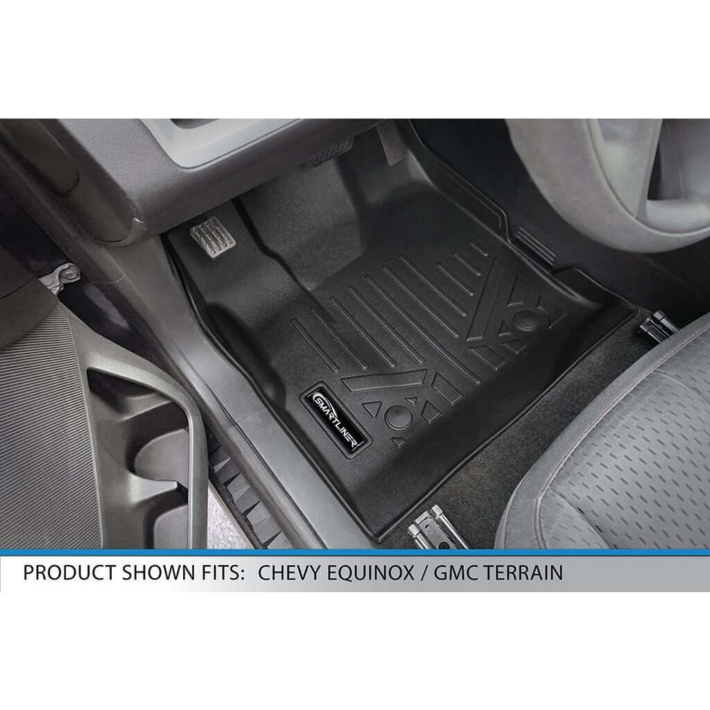 Smart TrimTM Floor Liners For 2011-2017 Chevy Equinox / GMC Terrain (with Dual Front Floor Posts)