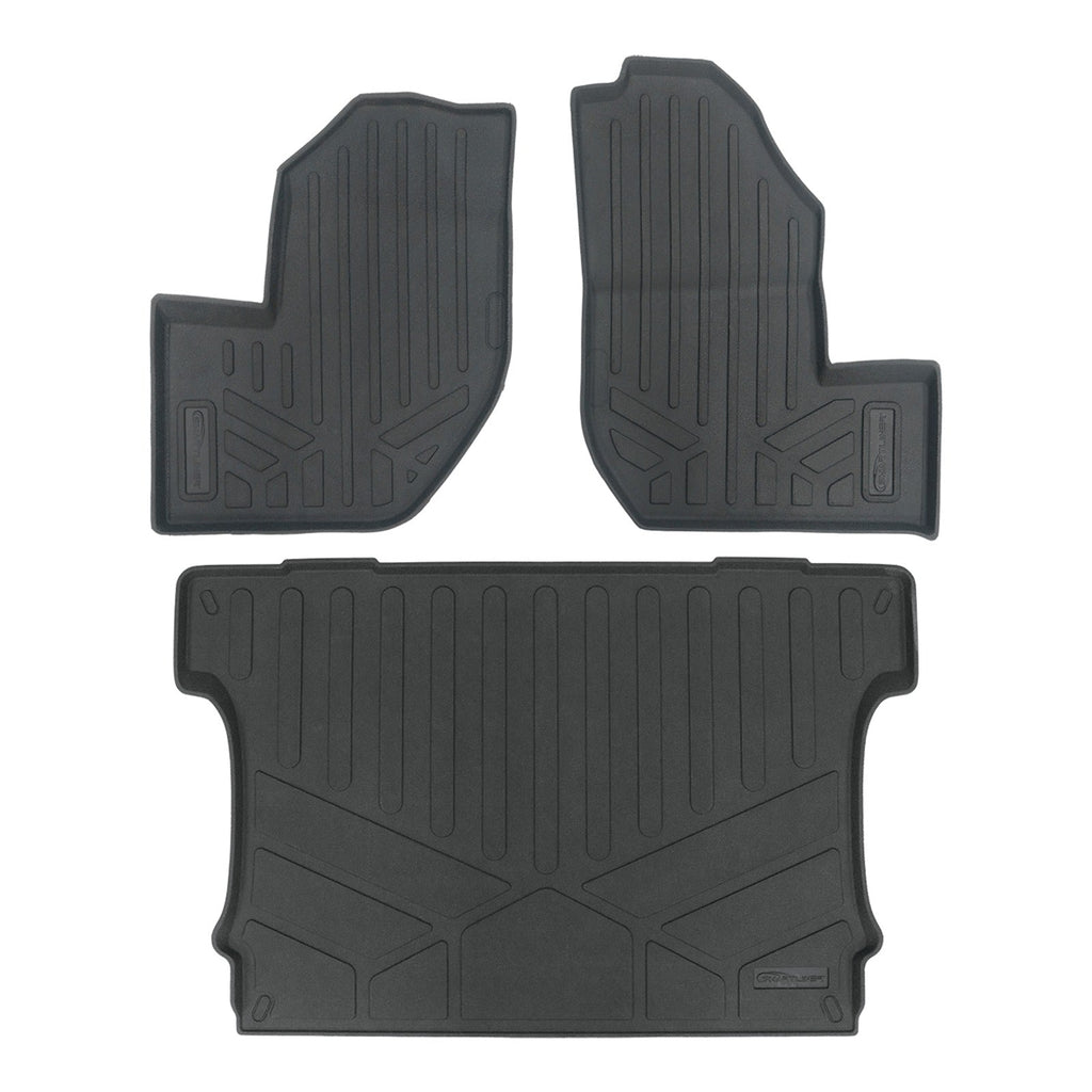 SMARTLINER Rugged Rubber Floor Liners For 2018-2026 Yamaha Wolverine RMA X2