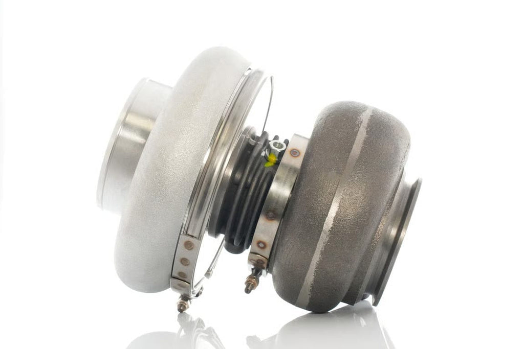 Precision Turbo & Engine NEXT GEN 7480 BB SPORTSMAN CC W/ T4 DIVIDED INLET/V-BAND DISCHARGE .98 A/R