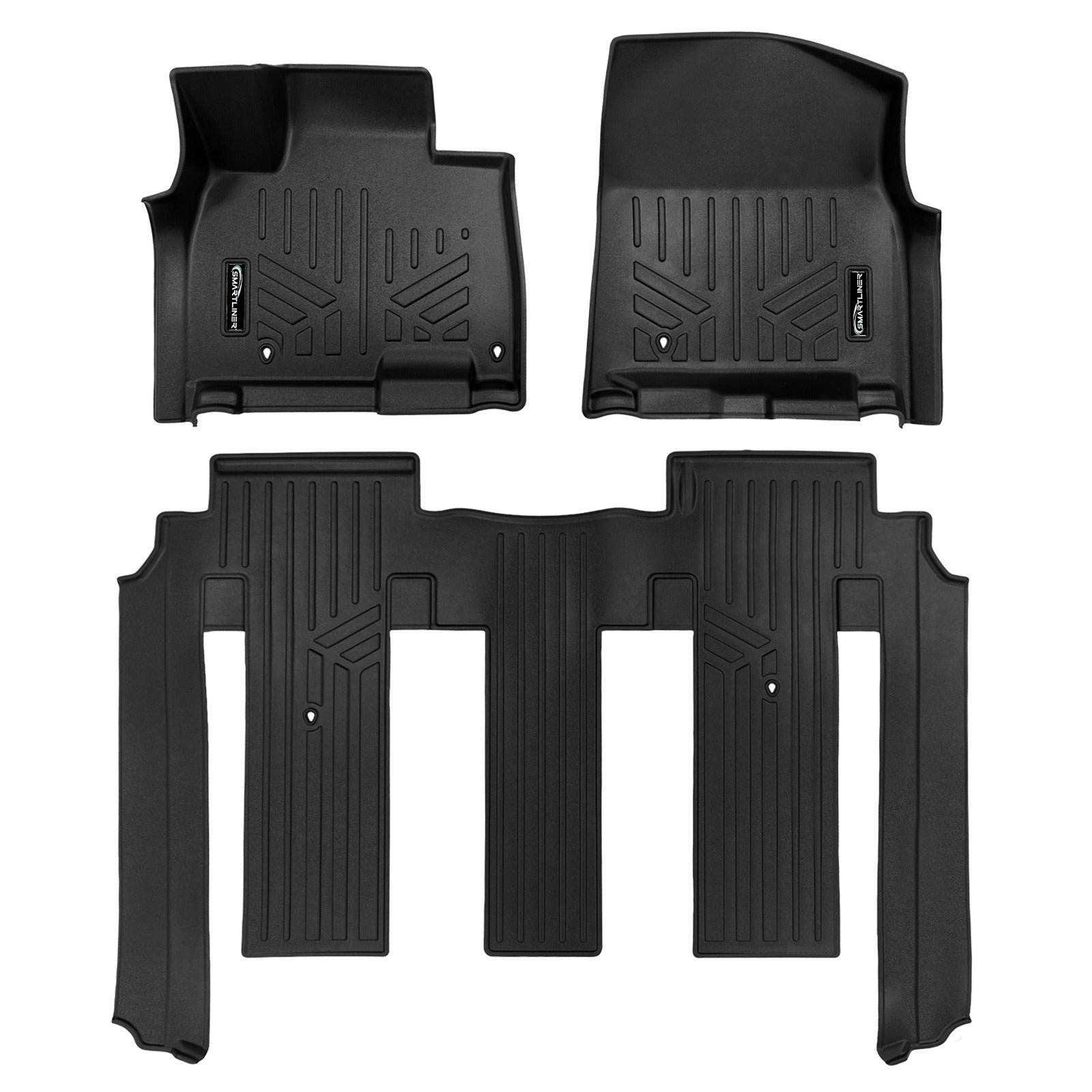 SMARTLINER Floor Liners for 2025-2026 Kia Carnival Hybrid (8 Passenger Models)
