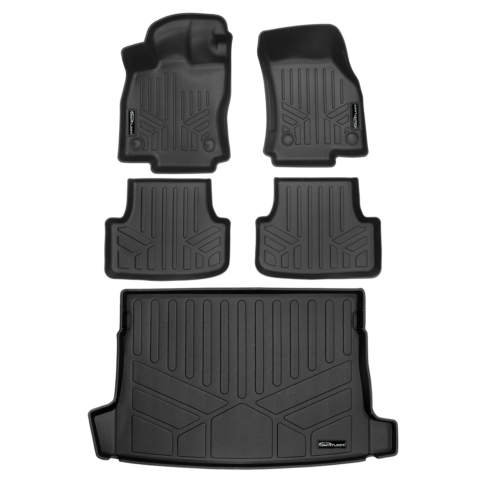 SMARTLINER Floor Liners for 2022-2026 Volkswagen Golf R/GTI