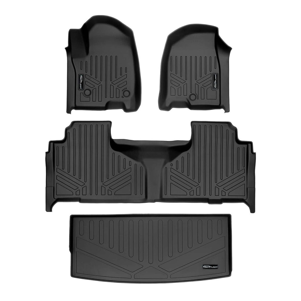 SMARTLINER Floor Liners for 2021-2026 Chevrolet Tahoe/GMC Yukon (2nd Row Bench)