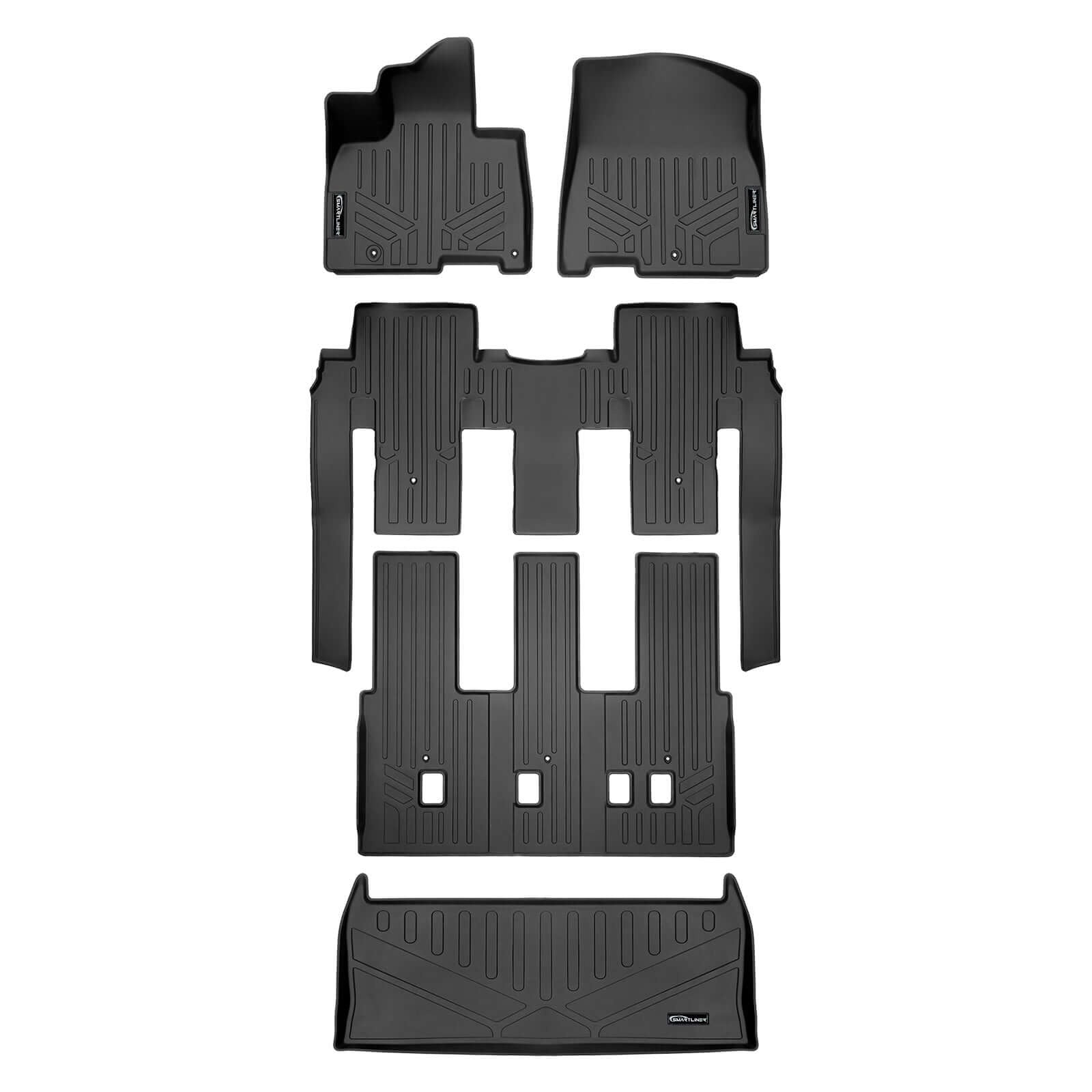 SMARTLINER Floor Liners for 2022-2026 Kia Carnival (Non-Hybrid Models)