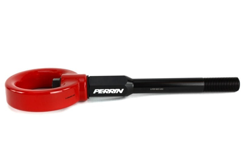 PERRIN Front Tow Hook (Red) - 2015-2017 Subaru WRX / STI