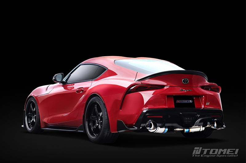 Tomei Dual Exit Full Titanium Expreme Ti Exhaust Muffler Kit (Type-D) - 2020-2024 Toyota GR Supra