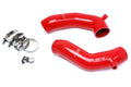 HPS Red Reinforced Silicone Post MAF Air Intake Hose Kit Infiniti 11-13 M56 5.6L V8