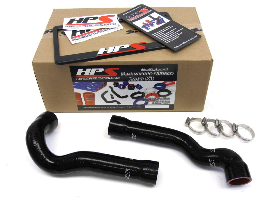 HPS Black Reinforced Silicone Radiator Hose Kit Coolant BMW 92-99 E36 325 / M3