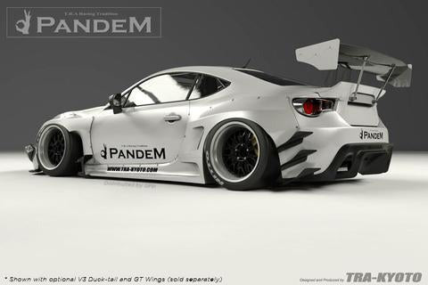 Greddy Pandem Wide Body V3 Rear Fenders - 2013-2016 Scion FR-S / Subaru BRZ / Toyota 86